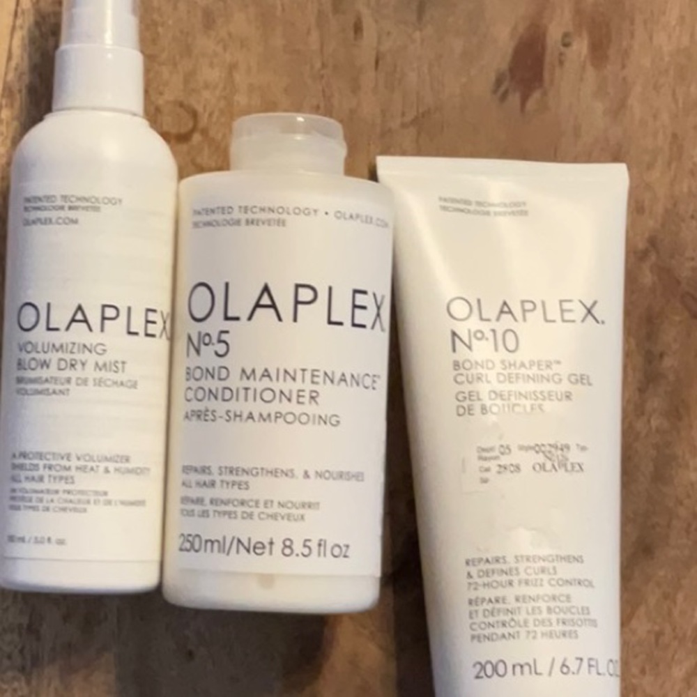 OLAPLEX White Bond Repair Trio — No.5, No.10 & Mist